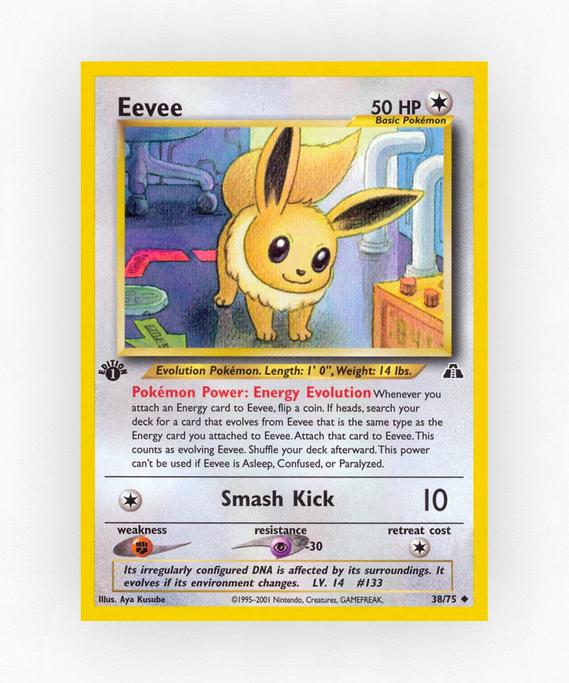 Eevee - Neo Discovery 38/75 (Unlimited Non-Holo)