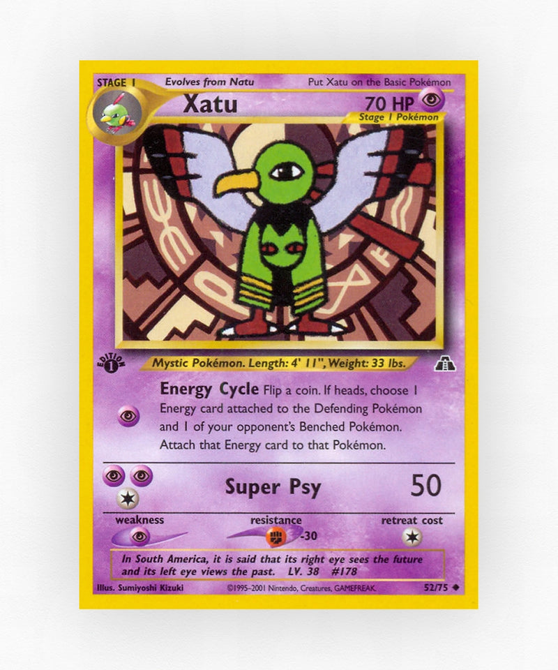 Xatu - Neo Discovery 52/75 (1st Edition Non-Holo)