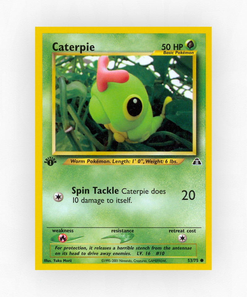 Caterpie - Neo Discovery 53/75 (Unlimited Non-Holo)