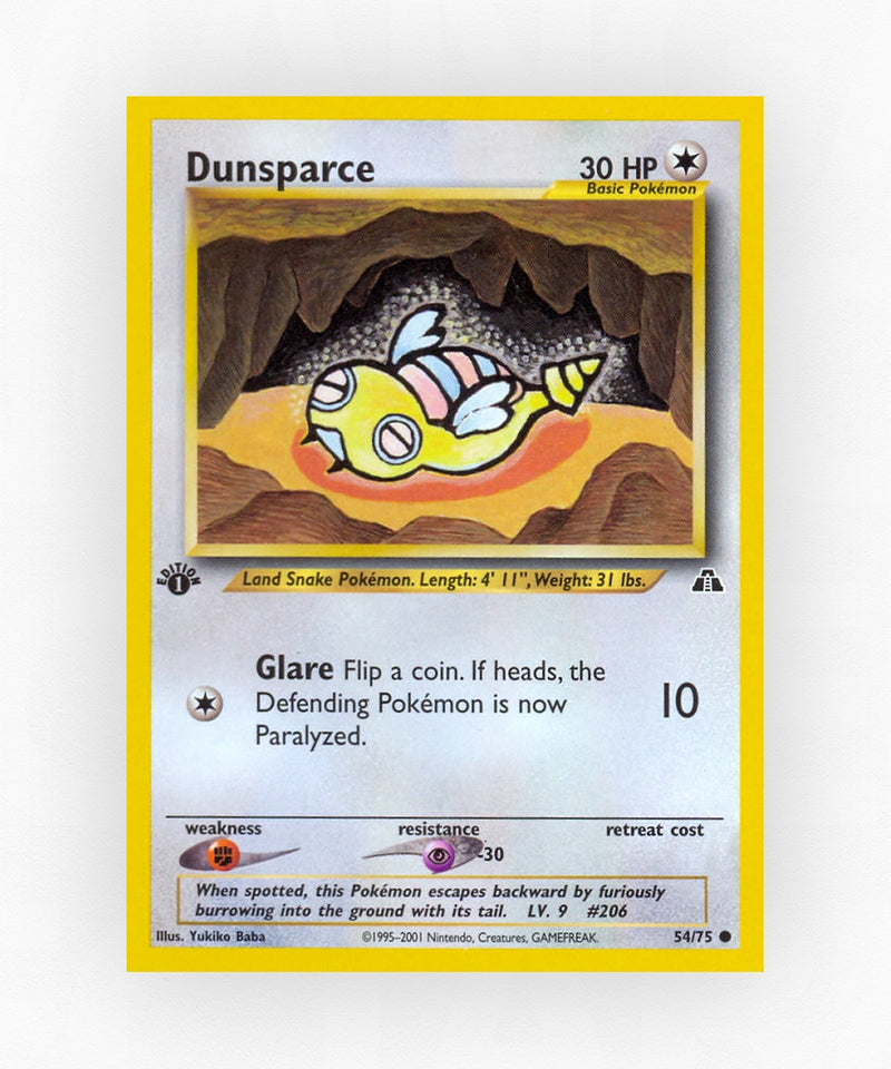 Dunsparce - Neo Discovery 54/75 (Unlimited Non-Holo)
