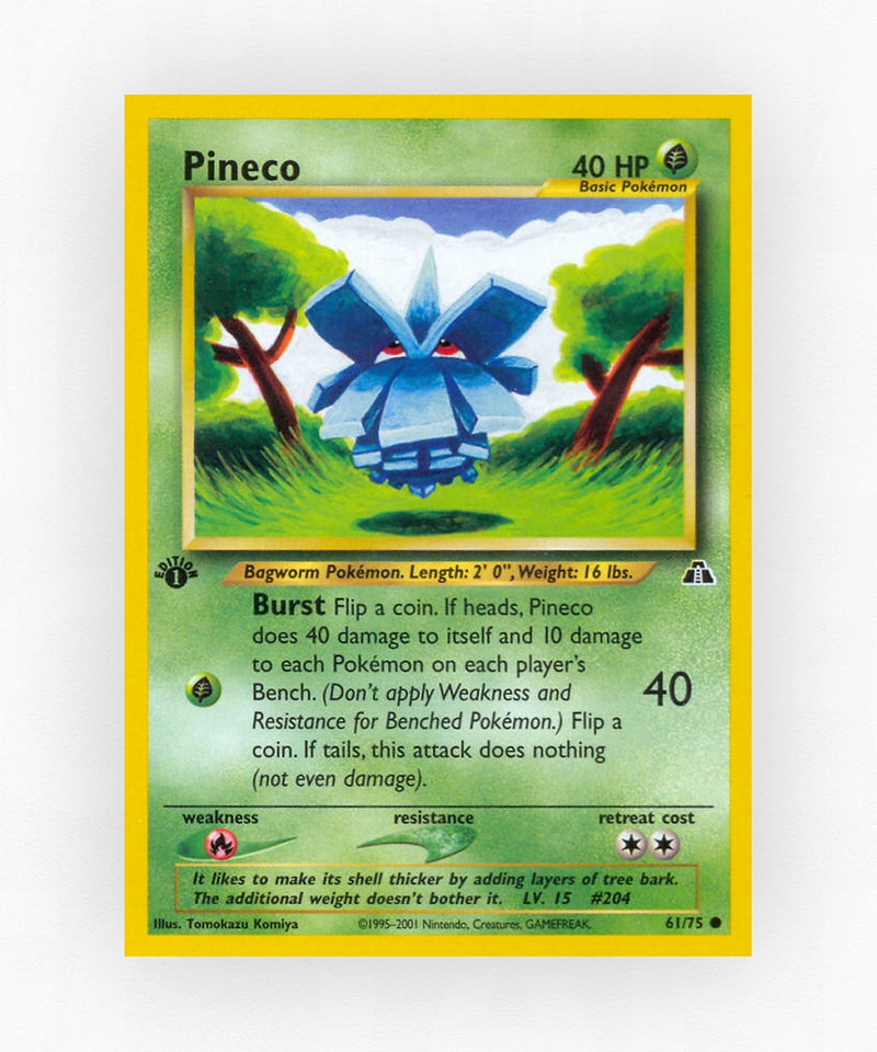 Pineco - Neo Discovery 61/75 (1st Edition Non-Holo)