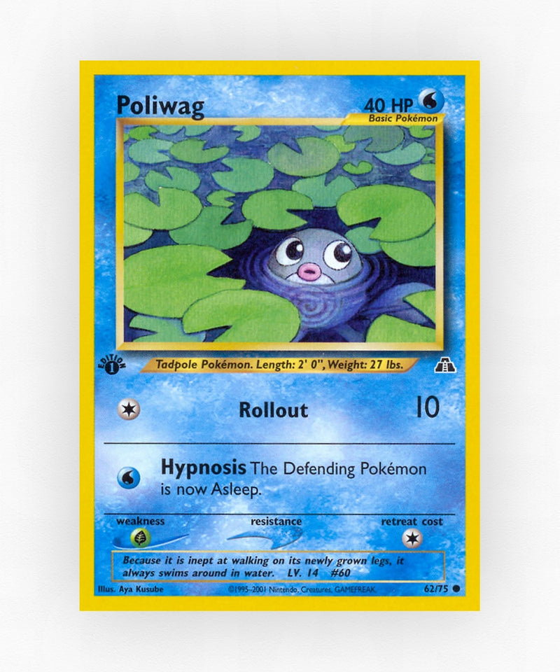 Poliwag - Neo Discovery 62/75 (Unlimited Non-Holo)