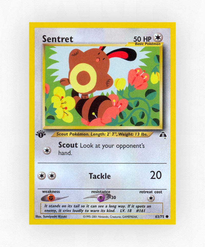 Sentret - Neo Discovery 63/75 (1st Edition Non-Holo)
