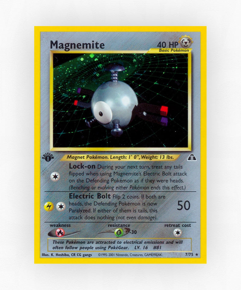 Magnemite - Neo Discovery 7/75 (1st Edition Holo)