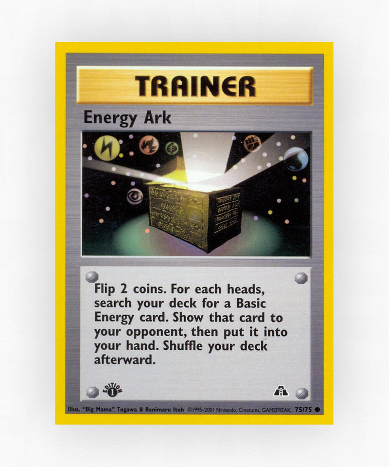 Energy Ark - Neo Discovery 75/75 (1st Edition Non-Holo)
