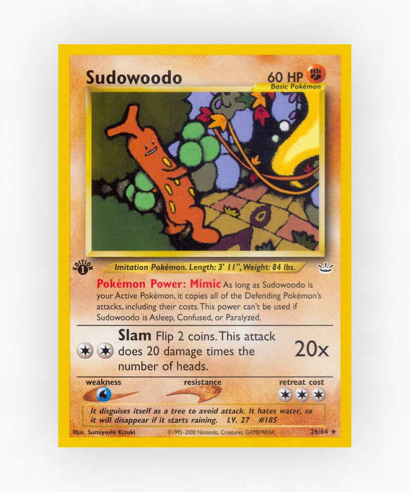 Sudowoodo - Neo Revelation 26/64 (Unlimited Non-Holo)