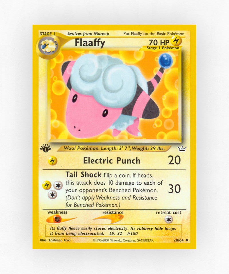 Flaaffy - Neo Revelation 28/64 (1st Edition Non-Holo)
