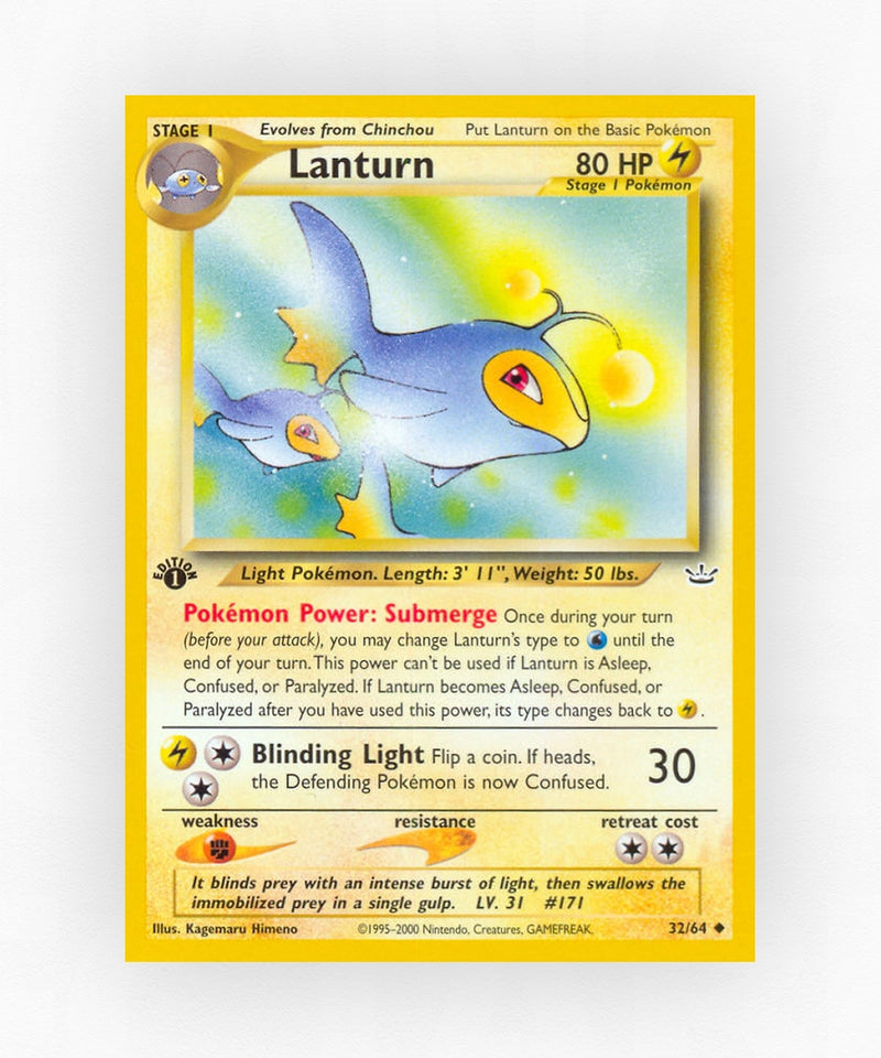 Lanturn - Neo Revelation 32/64 (Unlimited Non-Holo)