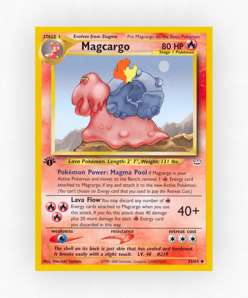 Magcargo - Neo Revelation 33/64 (Unlimited Non-Holo)