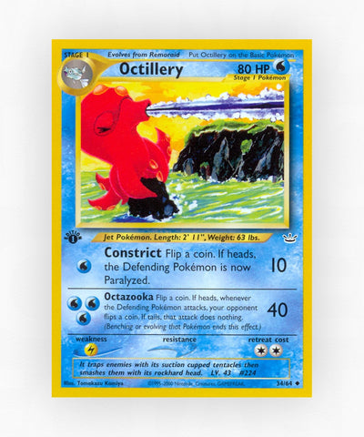 Octillery - Neo Revelation 34/64 (Unlimited Non-Holo)