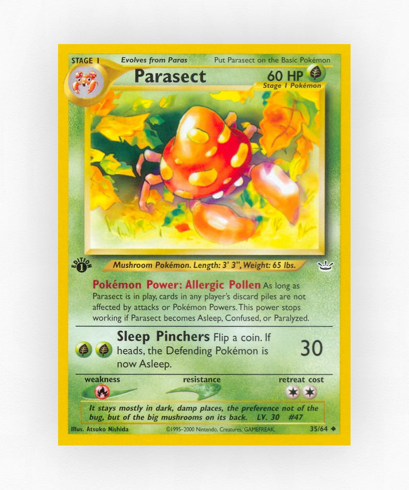 Parasect - Neo Revelation 35/64 (1st Edition Non-Holo)