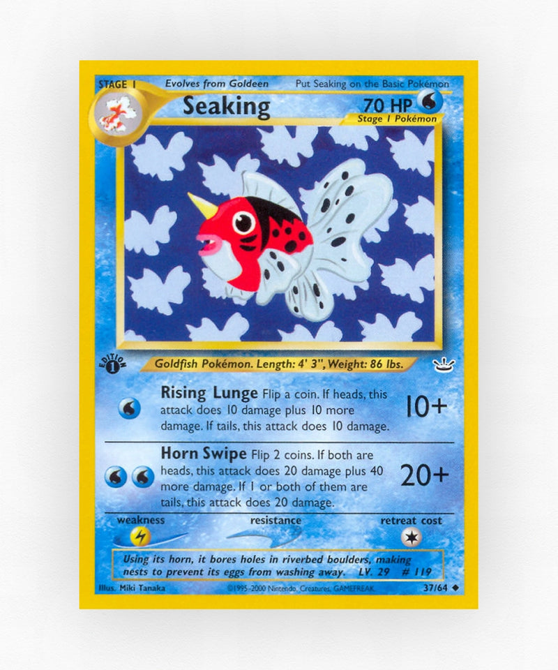 Seaking - Neo Revelation 37/64 (1st Edition Non-Holo)