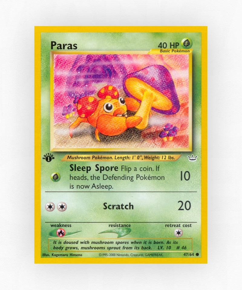 Paras - Neo Revelation 47/64 (Unlimited Non-Holo)