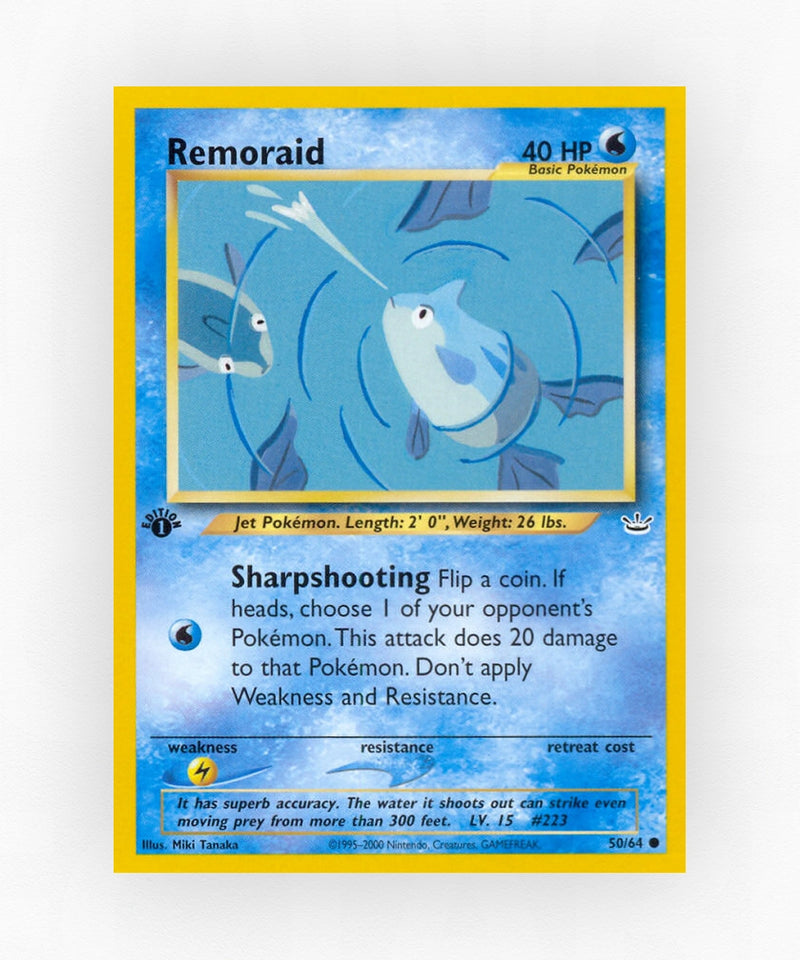 Remoraid - Neo Revelation 50/64 (Unlimited Non-Holo)
