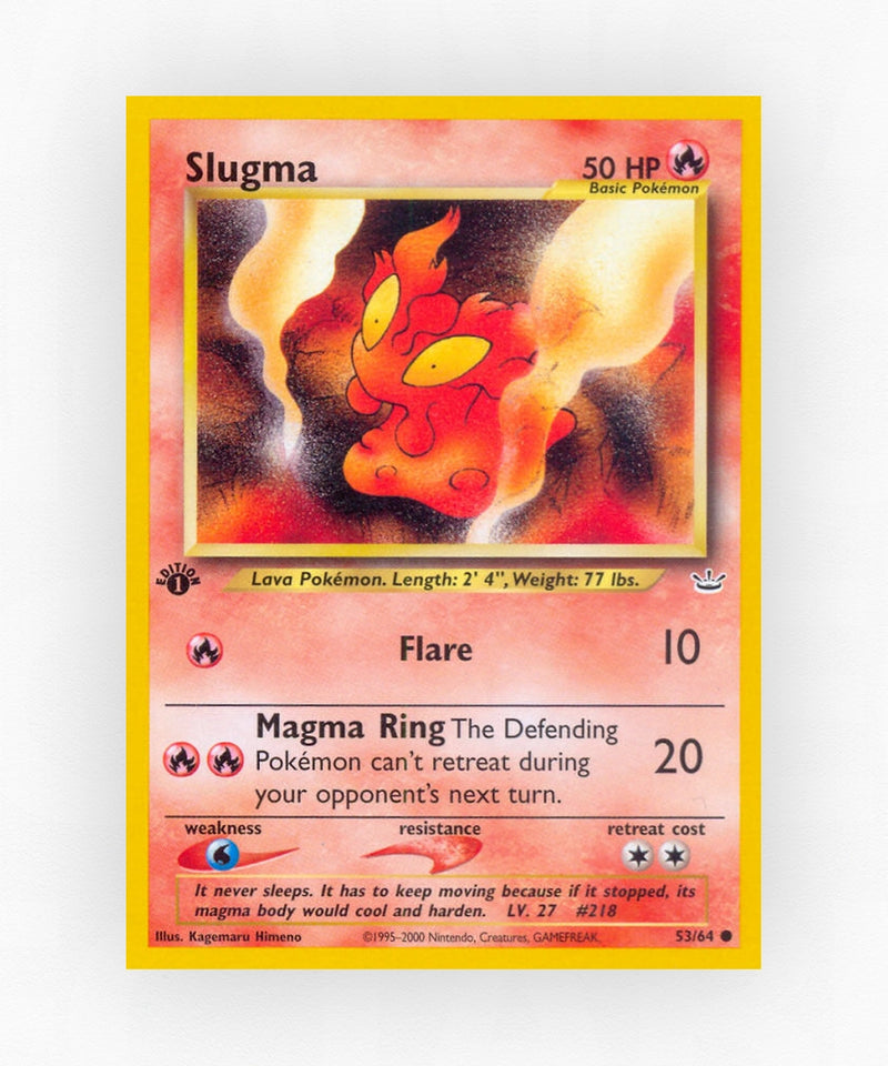 Slugma - Neo Revelation 53/64 (Unlimited Non-Holo)