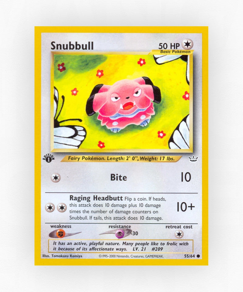 Snubbull - Neo Revelation 55/64 (Unlimited Non-Holo)