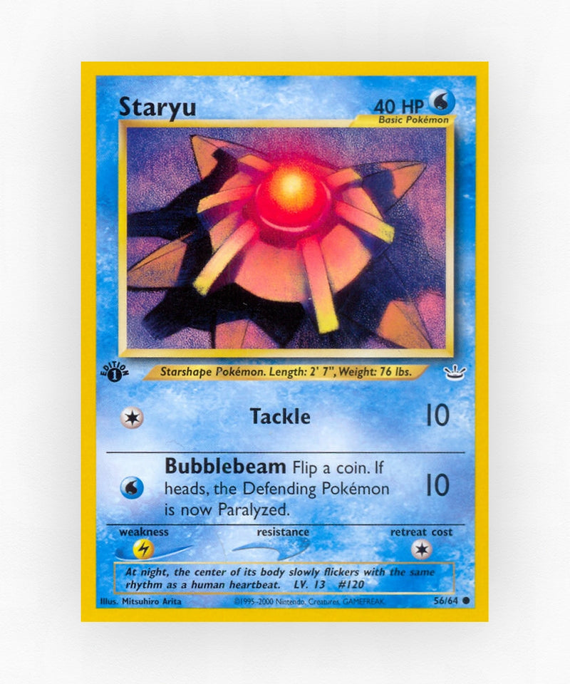 Staryu - Neo Revelation 56/64 (Unlimited Non-Holo)