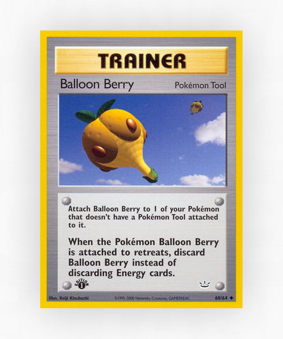 Balloon Berry - Neo Revelation 60/64 (1st Edition Non-Holo)