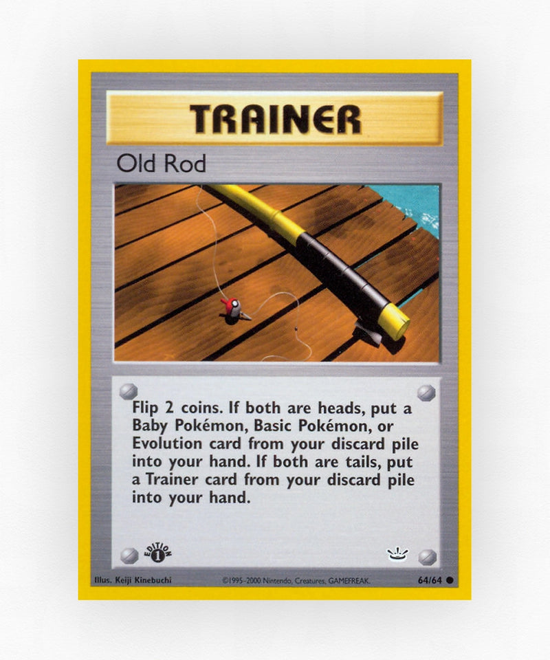 Old Rod - Neo Revelation 64/64 (Unlimited Non-Holo)