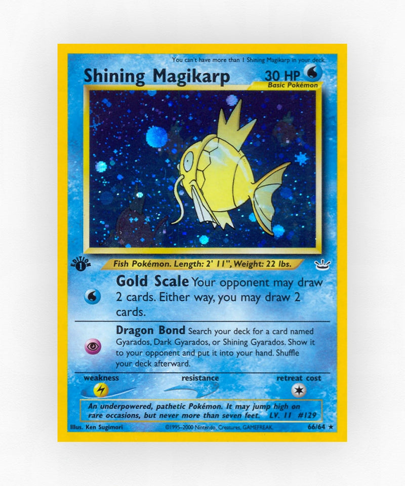 Shining Magikarp - Neo Revelation 66/64 (Unlimited Holo)