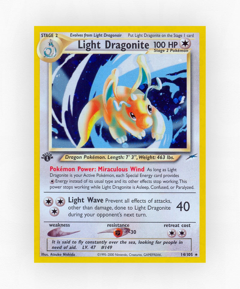 Light Dragonite - Neo Destiny 14/105 (1st Edition Holo)
