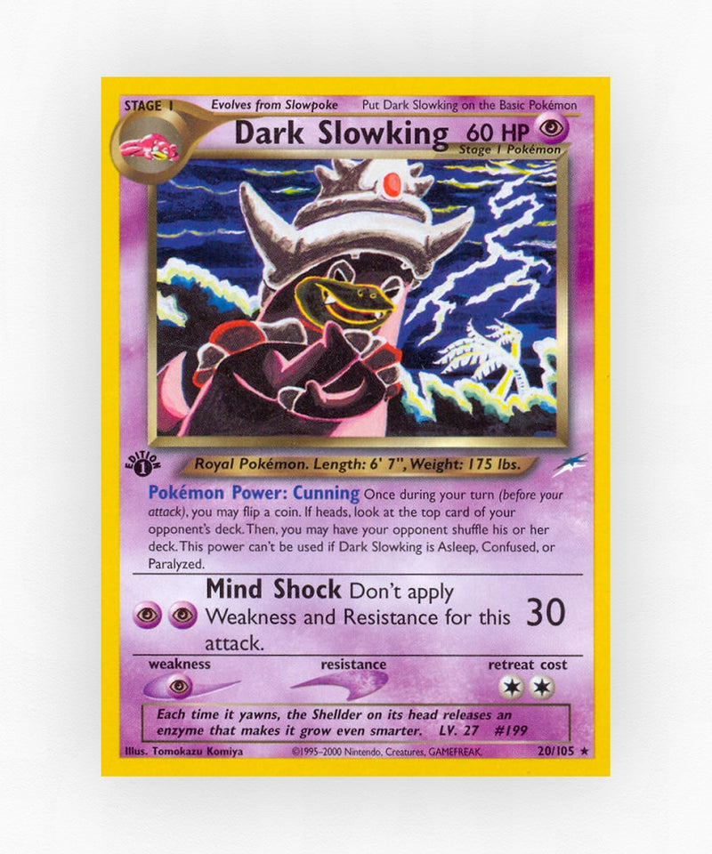 Dark Slowking - Neo Destiny 20/105 (Unlimited Non-Holo)