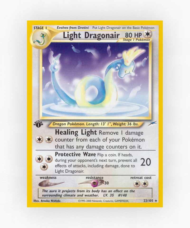 Light Dragonair - Neo Destiny 22/105 (1st Edition Non-Holo)
