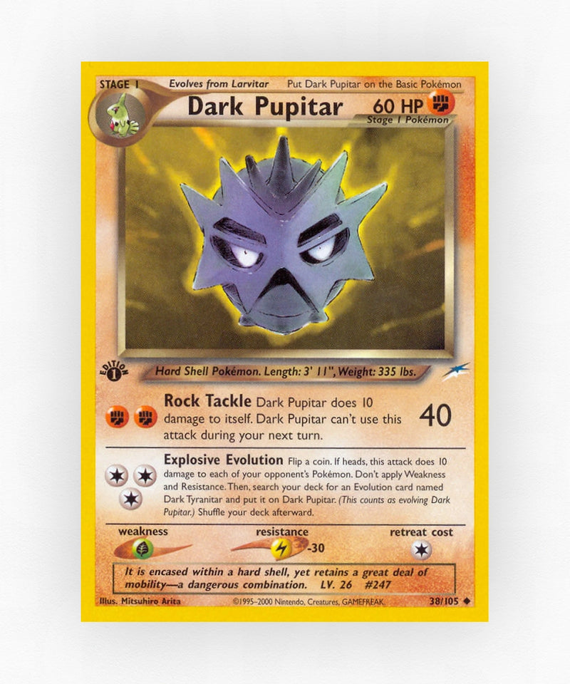 Dark Pupitar - Neo Destiny 38/105 (Unlimited Non-Holo)