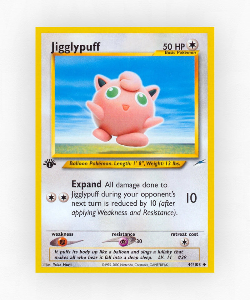 Jigglypuff - Neo Destiny 44/105 (Unlimited Non-Holo)