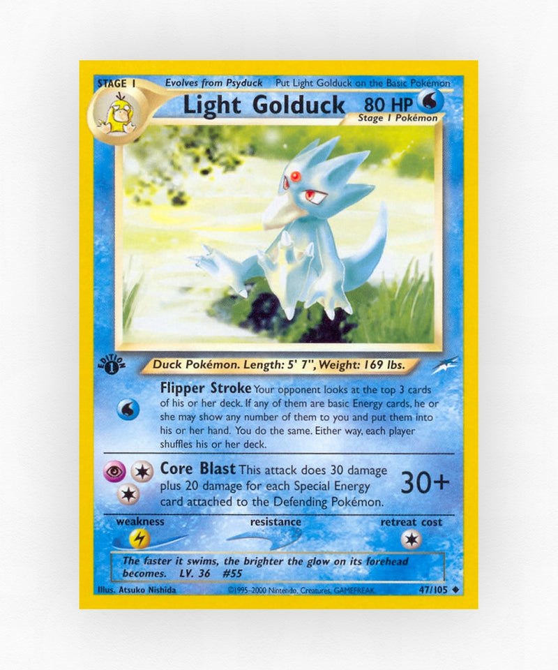 Light Golduck - Neo Destiny 47/105 (1st Edition Non-Holo)