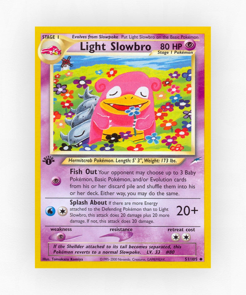 Light Slowbro - Neo Destiny 51/105 (Unlimited Non-Holo)