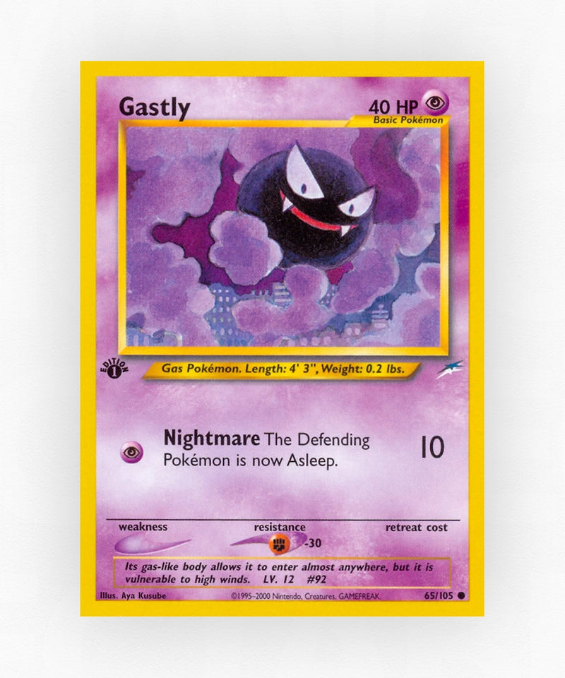 Gastly - Neo Destiny 65/105 (Unlimited Non-Holo)