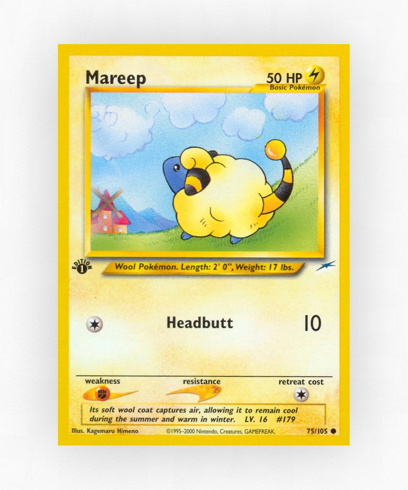 Mareep - Neo Destiny 75/105 (1st Edition Non-Holo)