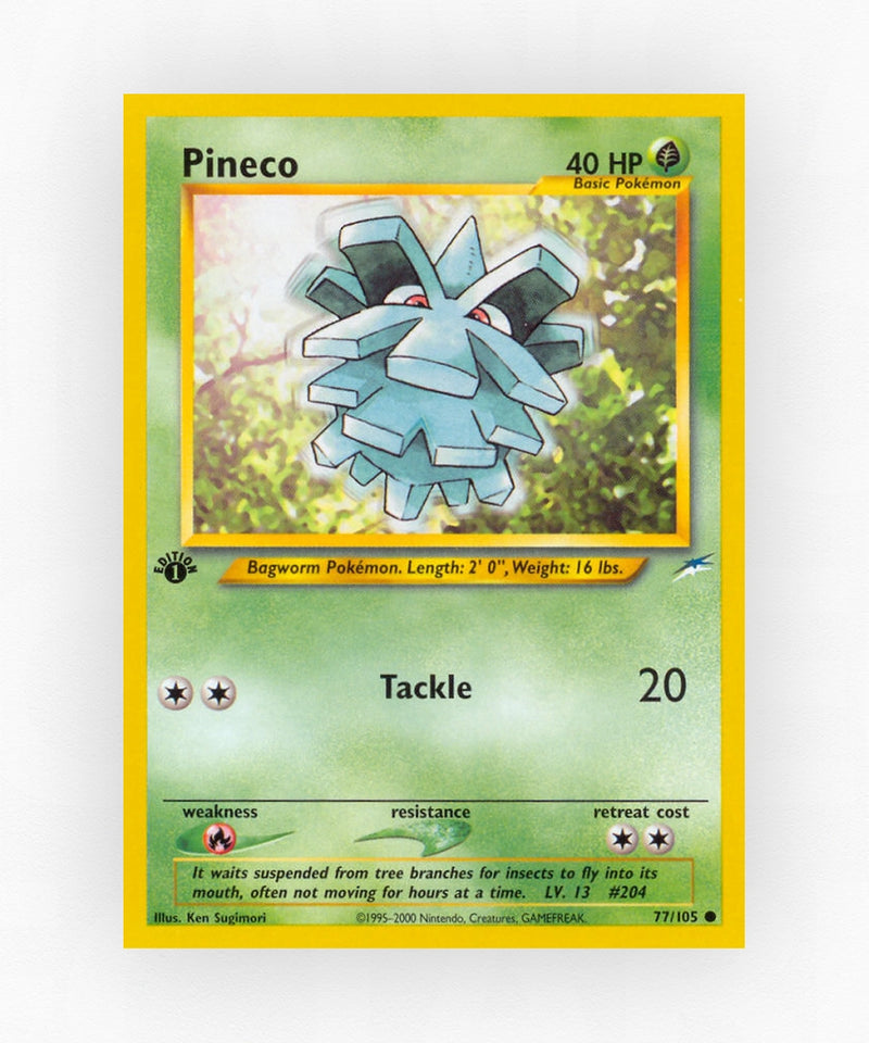 Pineco - Neo Destiny 77/105 (Unlimited Non-Holo)