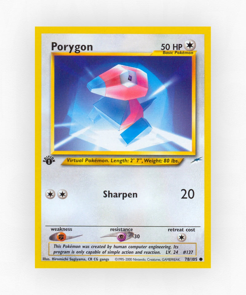 Porygon - Neo Destiny 78/105 (Unlimited Non-Holo)