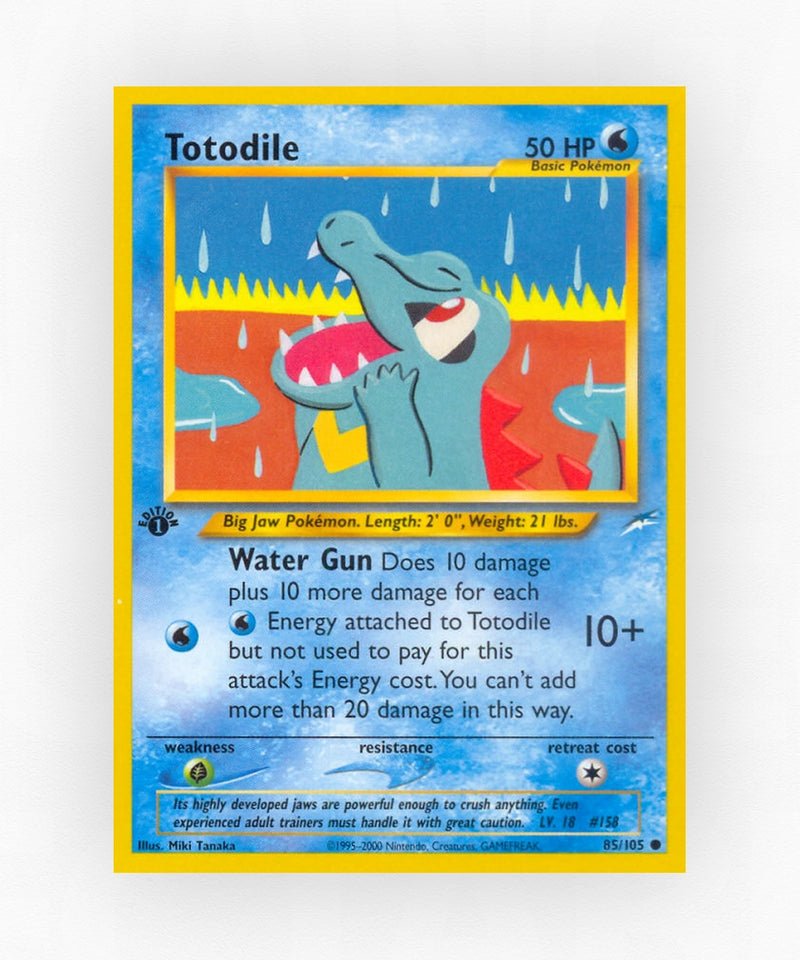 Totodile - Neo Destiny 85/105 (1st Edition Non-Holo)