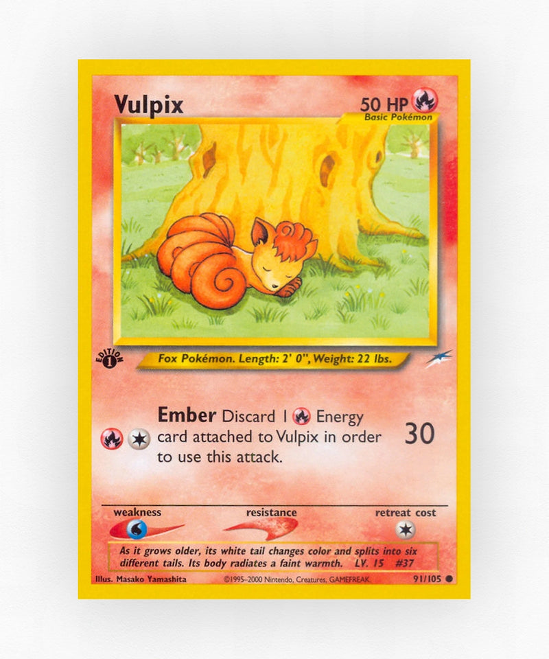 Vulpix - Neo Destiny 91/105 (Unlimited Non-Holo)
