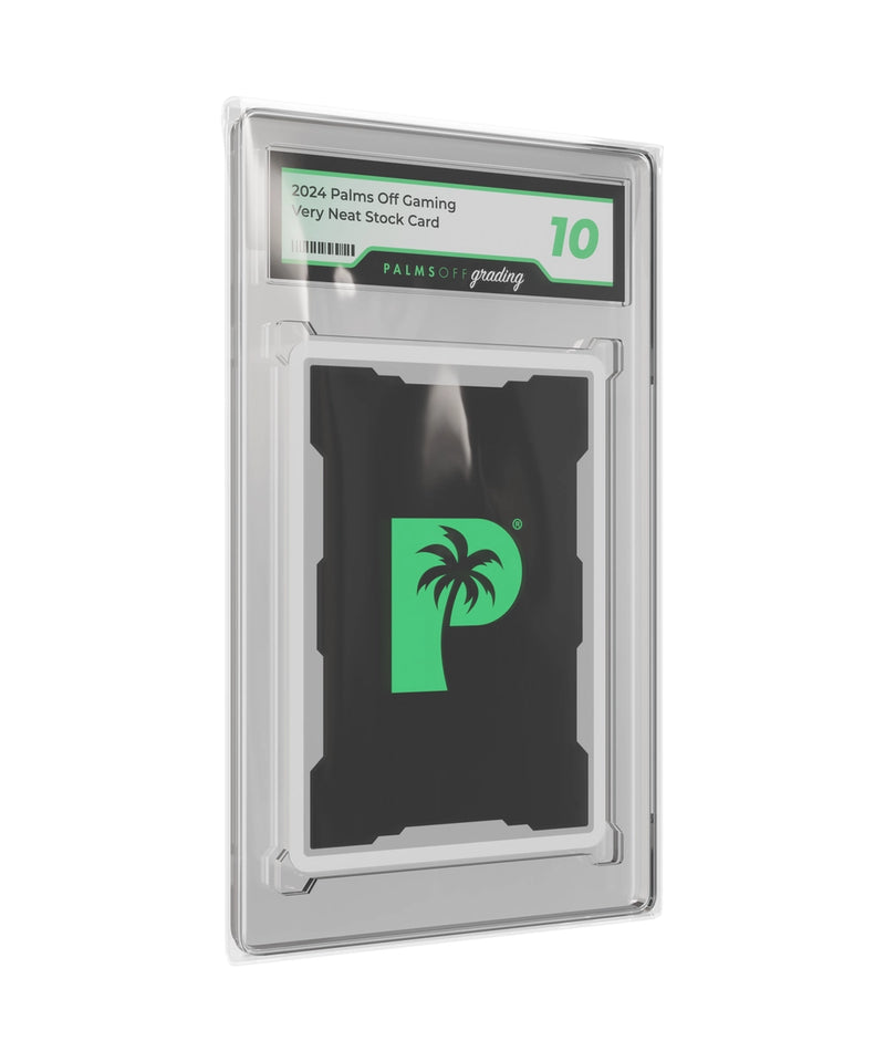 Palms Off Gaming MintFit PSA Graded Card Sleeves - Regular (100 Pack) - slab in sleeve