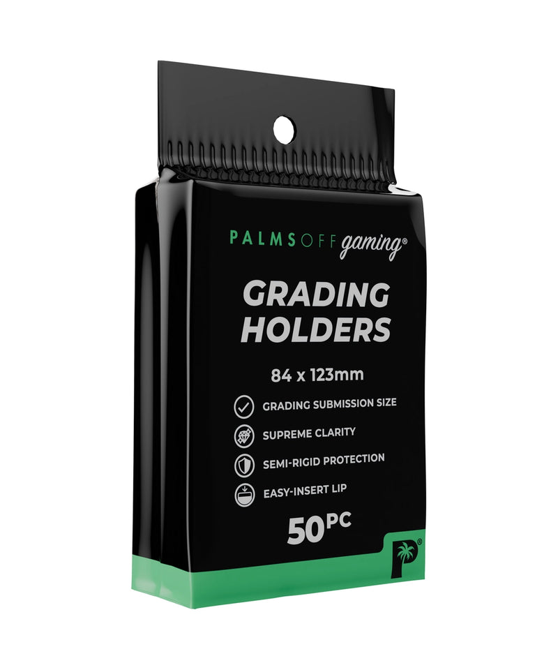 Palms Off Gaming Semi Rigid Grading Holders (50 Pack) - pack