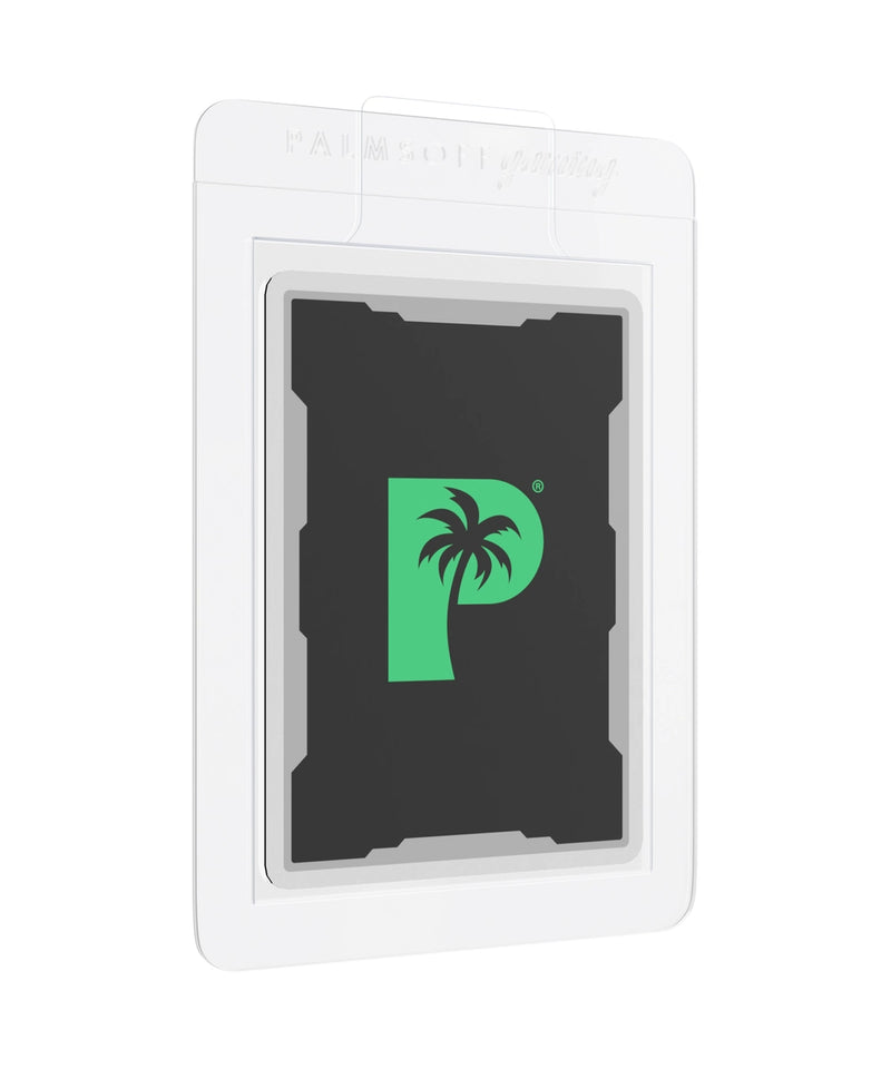 Palms Off Gaming Semi Rigid Grading Holders (50 Pack) - card in holder