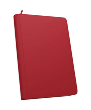 Palms Off Gaming Stealth 9 Pocket Zip Binder - Red - closed
