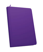 Palms Off Gaming Stealth 9 Pocket Zip Binder - Purple - closed