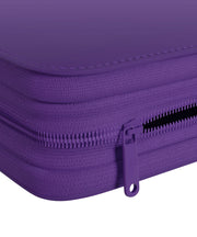 Palms Off Gaming Stealth 9 Pocket Zip Binder - Purple - zip