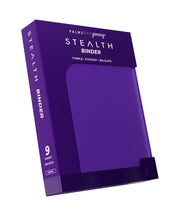 Palms Off Gaming Stealth 9 Pocket Zip Binder - Purple - packaging