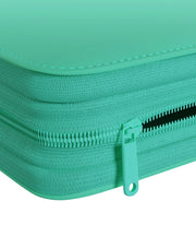 Palms Off Gaming Stealth 9 Pocket Zip Binder - Turquoise - zip