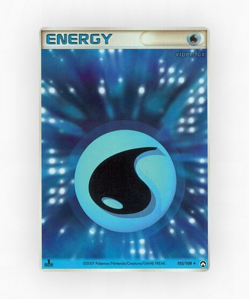 Water Energy - World Champions Pack 105/108 (Unlimited Non-Holo)