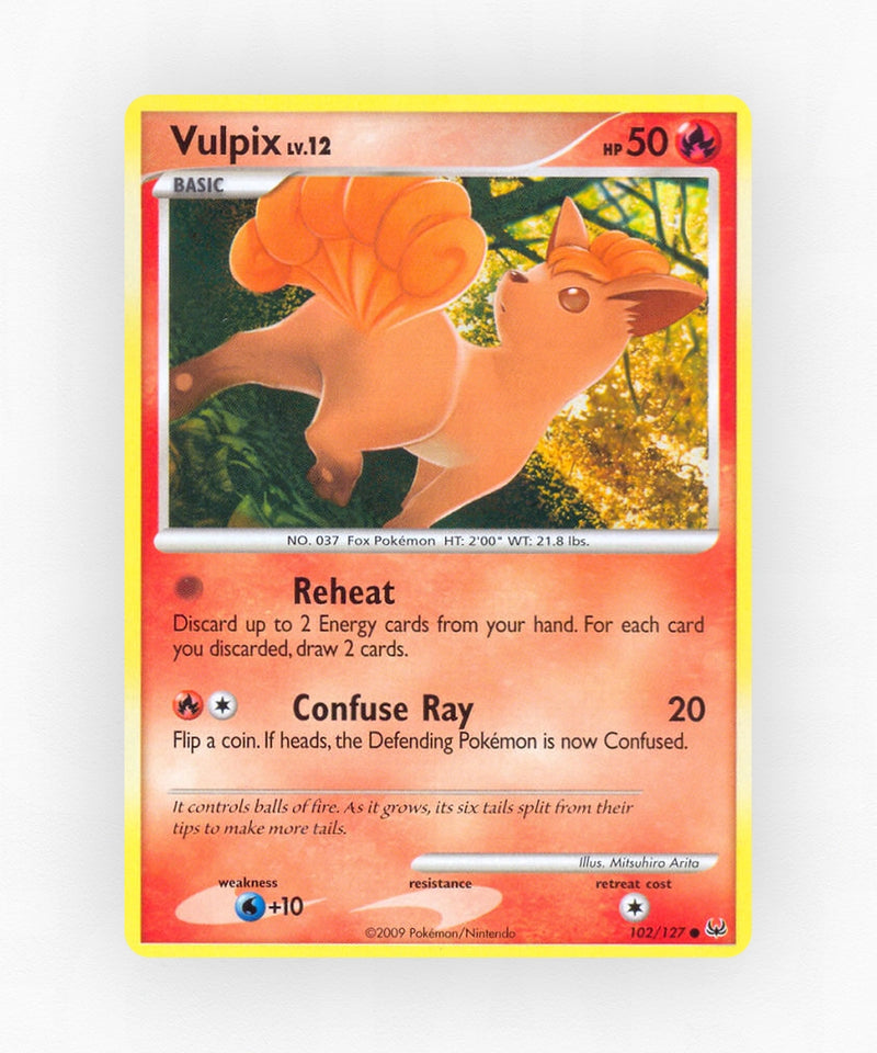Vulpix - Platinum 102/127 (Reverse Holo)