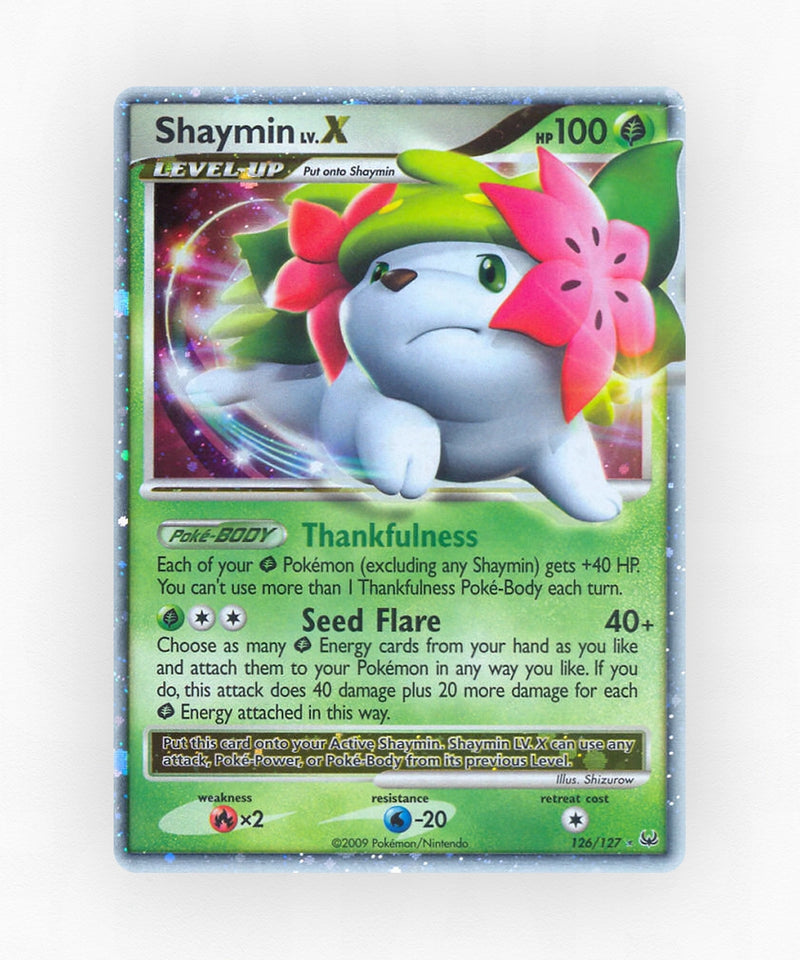 Shaymin LV.X - Platinum 126/127 (Holo)