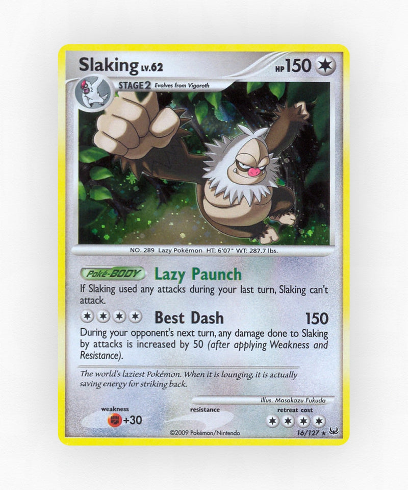 Slaking - Platinum 16/127 (Reverse Holo)