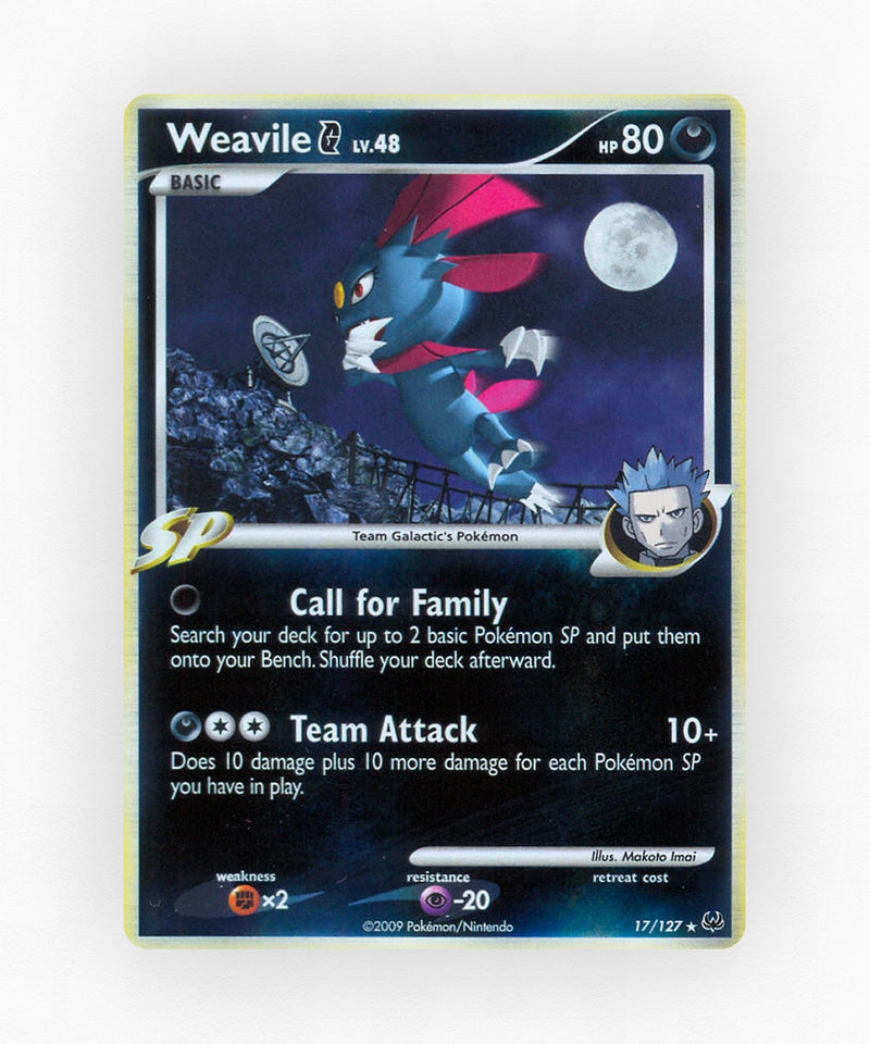 Weavile G - Platinum 17/127 (Reverse Holo)